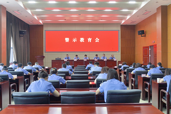 警钟长鸣于心 镜鉴常照于行——武汉城郊院召开警示教育会